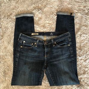 AG The Stilt Cigarette skinny Jean 25